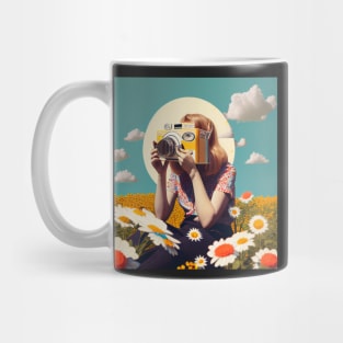 Hide behind the lens Mug